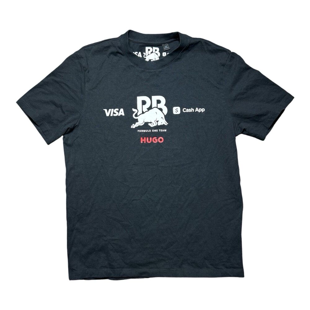 Hugo Boss Redbull Formula 1 Racing Team Black T-shirt Men’s Small